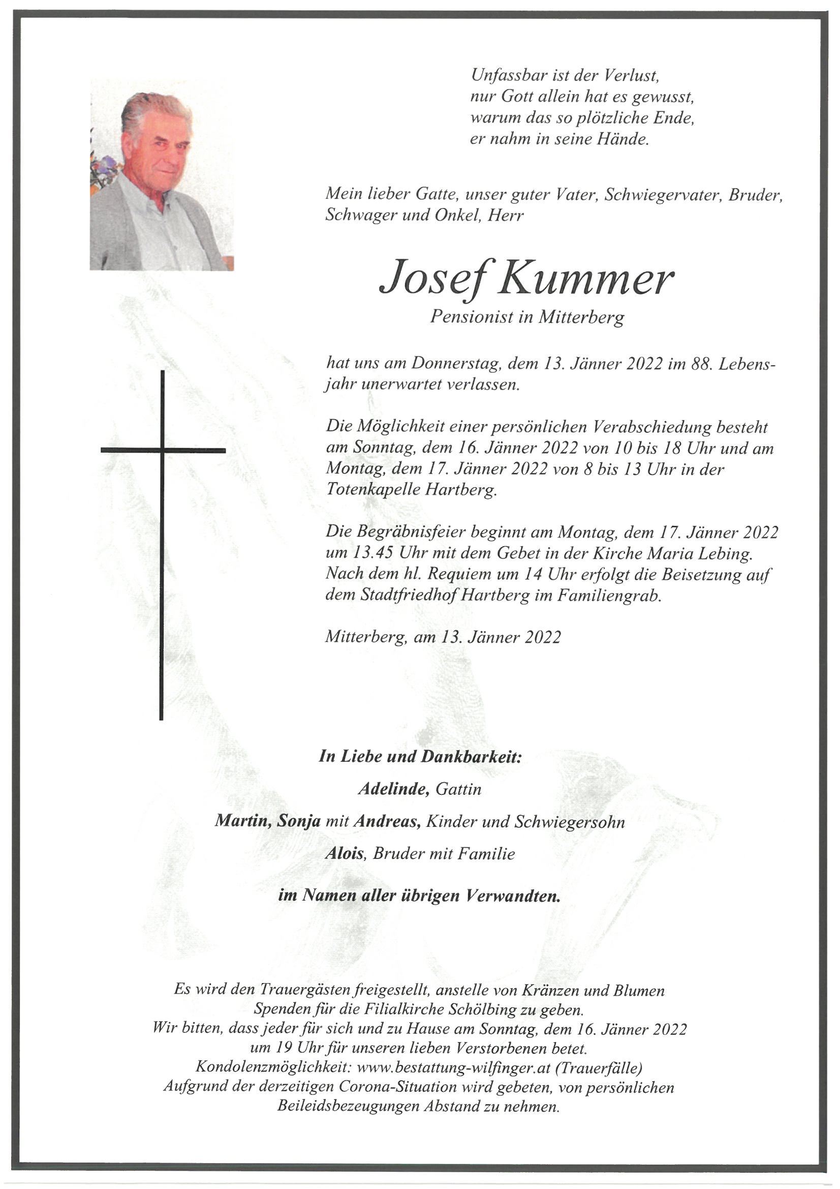 Josef Kummer