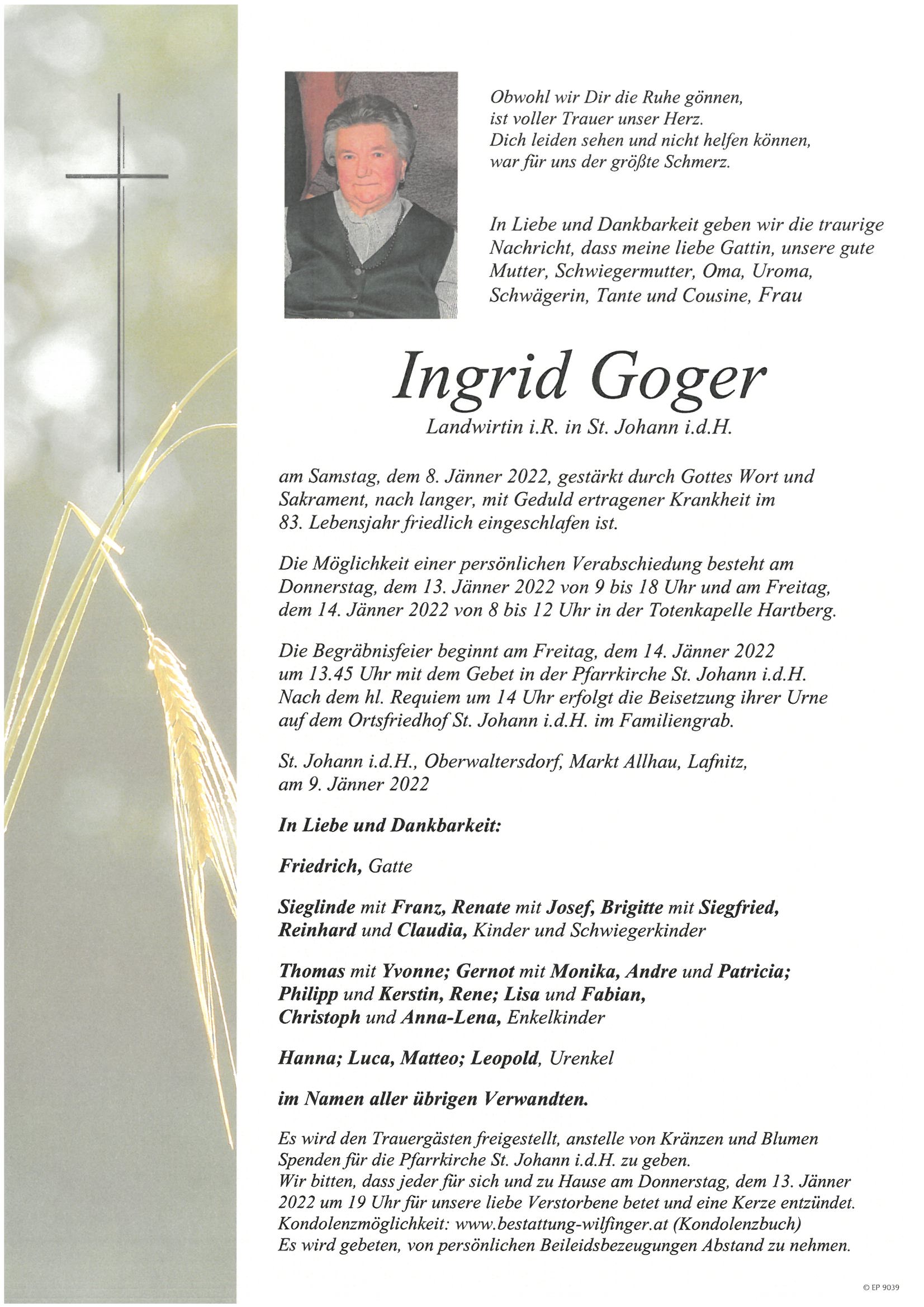 Ingrid Goger