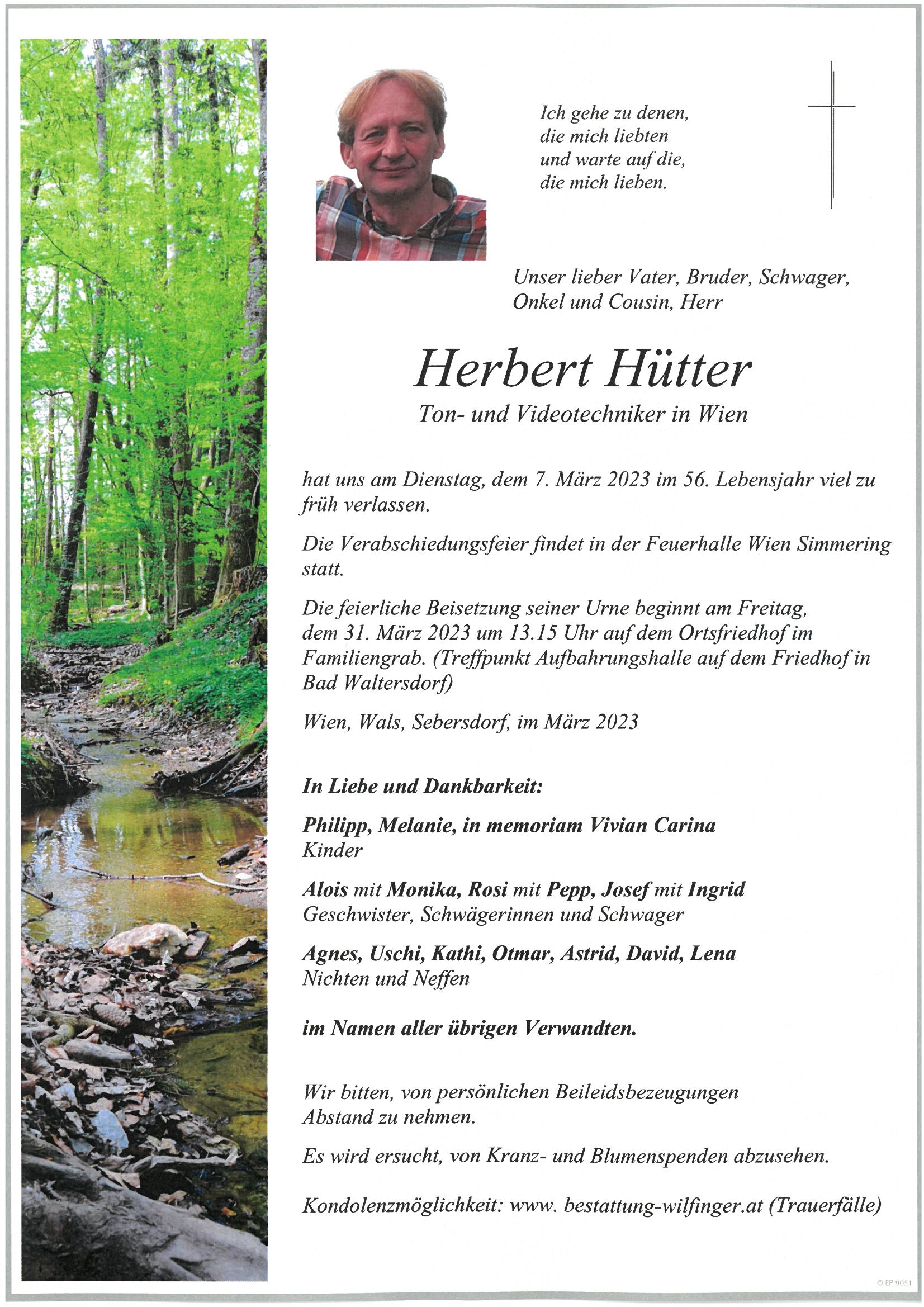 Hütter Herbert, Wien-Bad Waltersdorf