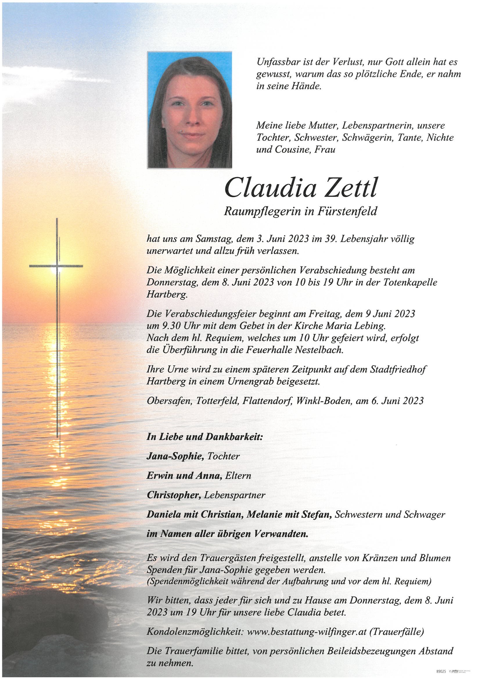 Claudia Zettl, Fürstenfeld-Hartberg